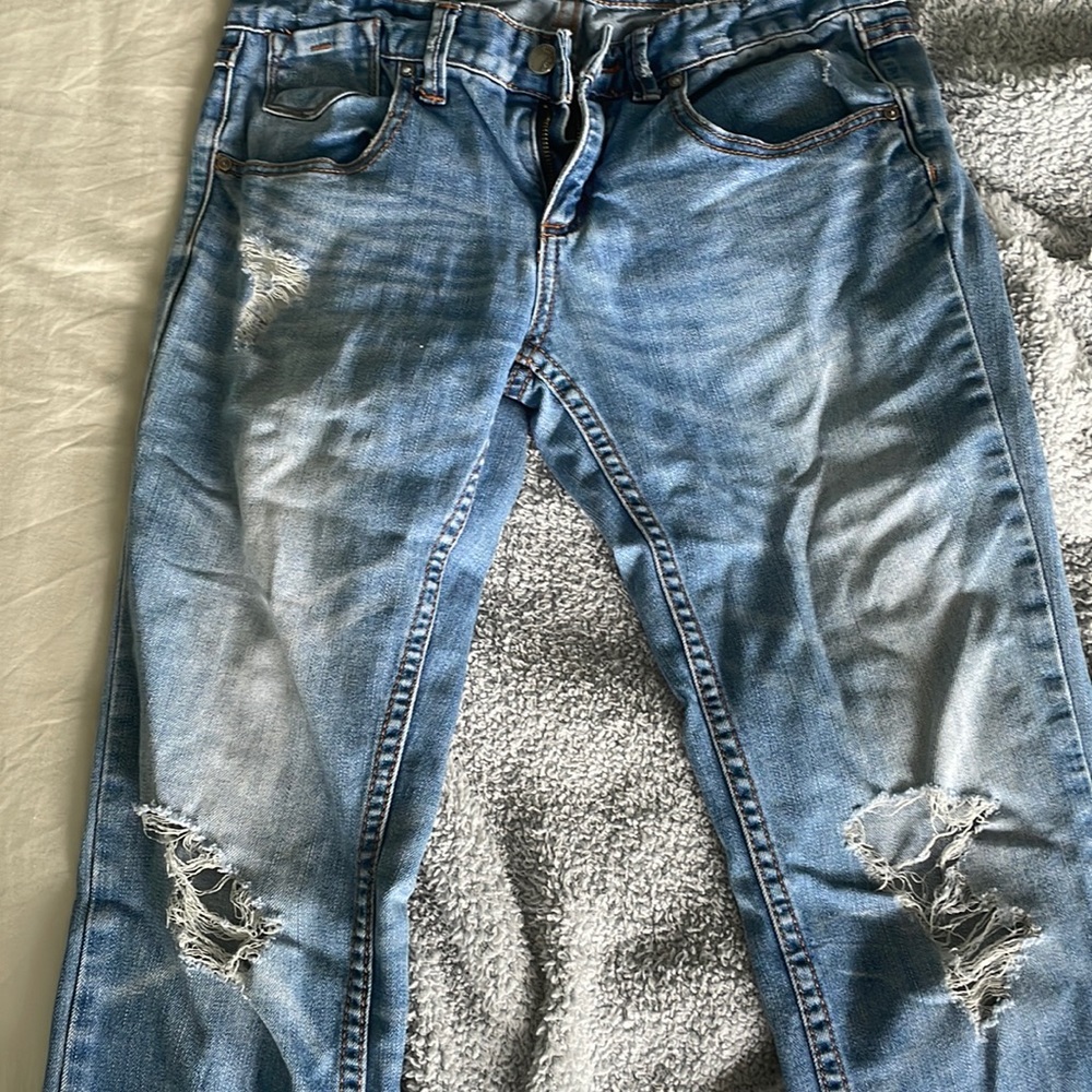 Free People distressed jeans